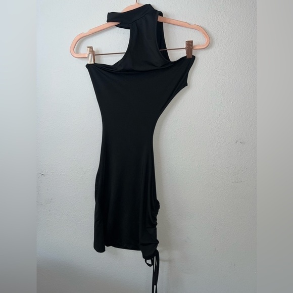 * SOLD * Sorelle UK Rhea Cut Out Mini Dress Black Size XS - Picture 11 of 16